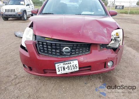 2008 Nissan Sentra 2.0S из США, поврежденный, VIN 3N1AB61E68L653574